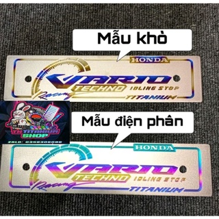 BẢNG TÊN TITANIUM VARIO