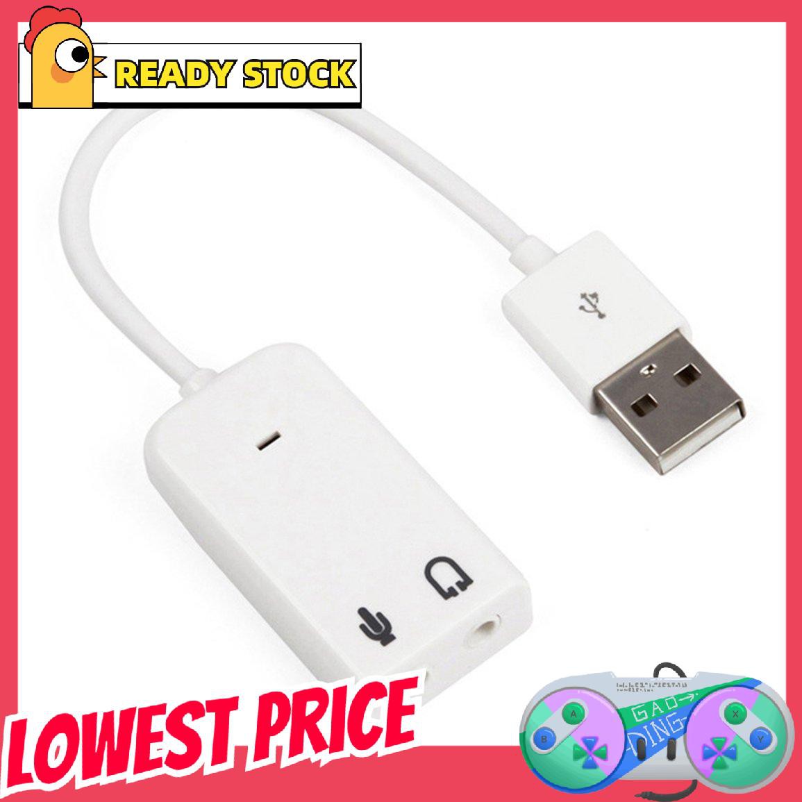 Card Âm Thanh Usb 7.1 Kênh Cho Laptop | BigBuy360 - bigbuy360.vn