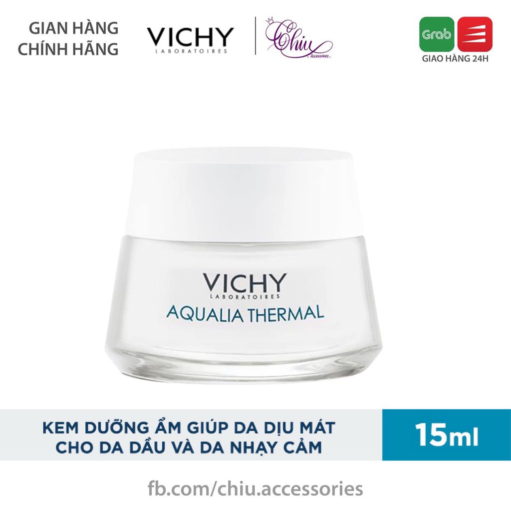Kem Dưỡng Ẩm Vichy Aqualia Thermal Gel Cream 15ml