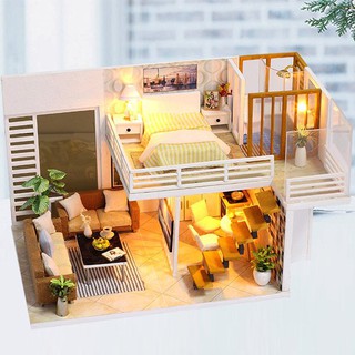 Mô hình lắp rắp nhà gỗ DIY:Ngôi Nhà Mơ Ước K031