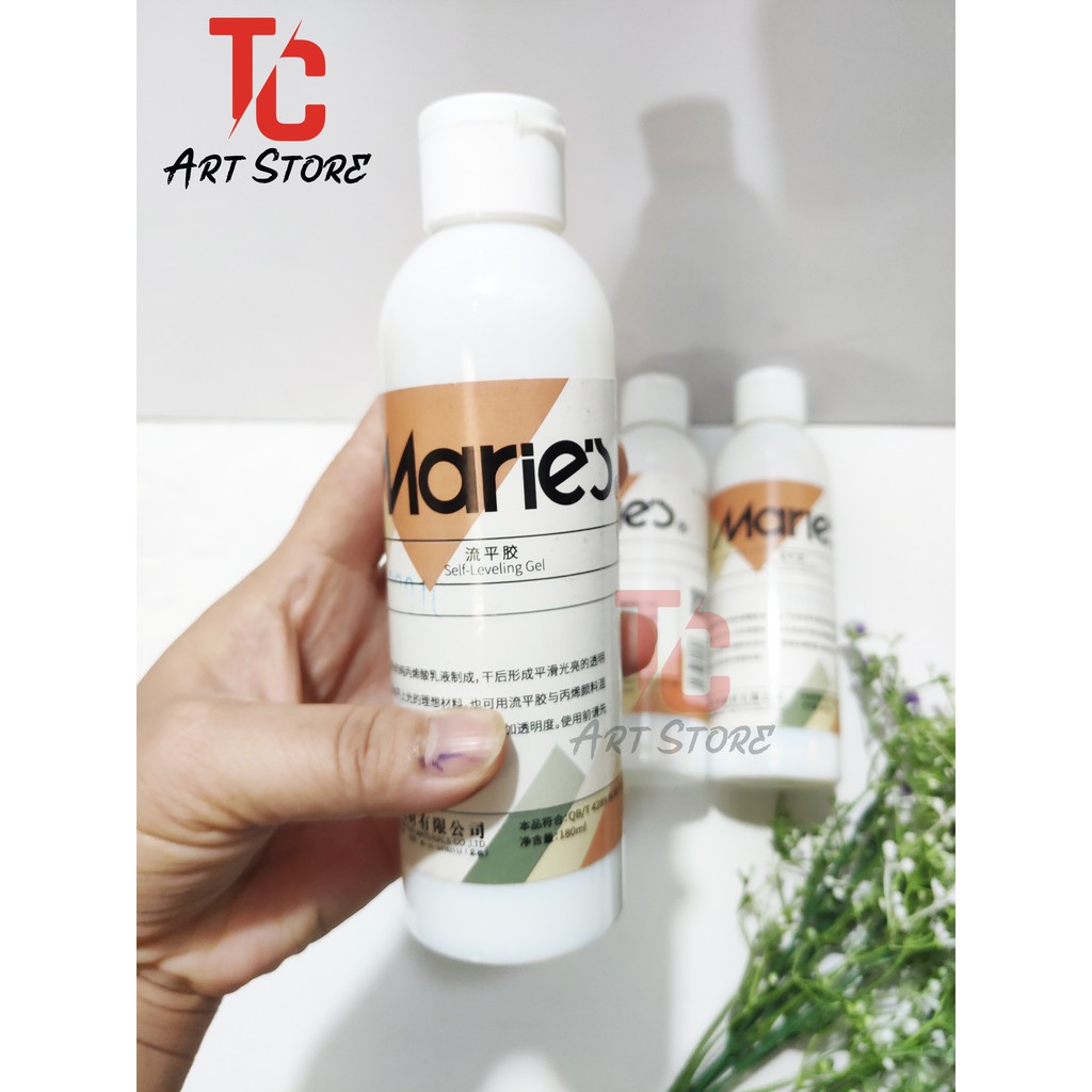 Dung môi Tạo độ bóng màu acrylic Marie's 180ml