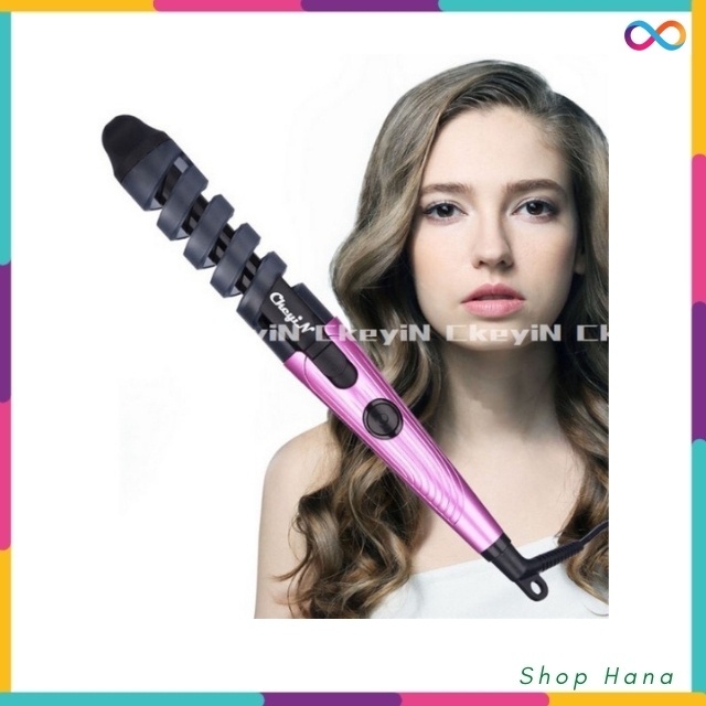Máy làm tóc uốn xoăn mini nhỏ gọn, tiện lợi, tạo kiểu tóc chuẩn Salon chính hãng tại nhà HNH020