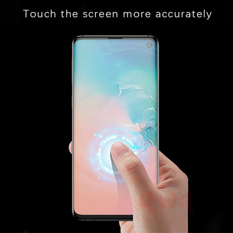 6D Full Glue UV Tempered Glass Screen Protector For Samsung Galaxy S10 Plus S10e