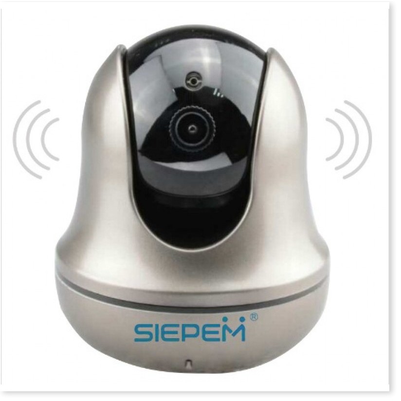 Camera IP WIFI ROBO SIEPEM S6812 PLUS (2.0 FULLHD) - Tiếng việt, nhỏ gọn, chíp xử lí chính hãng phát hiện, bám đuổi