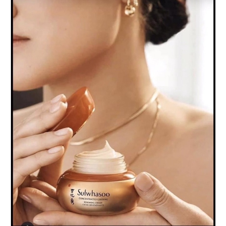 10 gói 1ml Kem nhân sâm Sulwhasoo chống lão hoá trắng hồng da Sulwhasoo