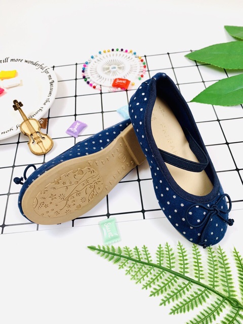 Giày Primark nơ chấm bi