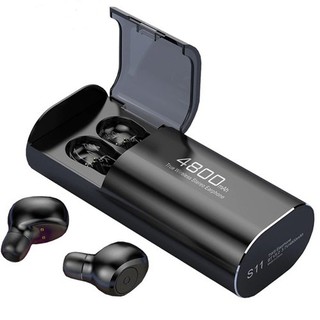 Tai nghe Bluetooth - Không Dây Nhét Tai S11- Có PIN SẠC DỰ PHÒNG - kết nối Bluetooth - Chính Hãng Bảo Hành 12 Tháng