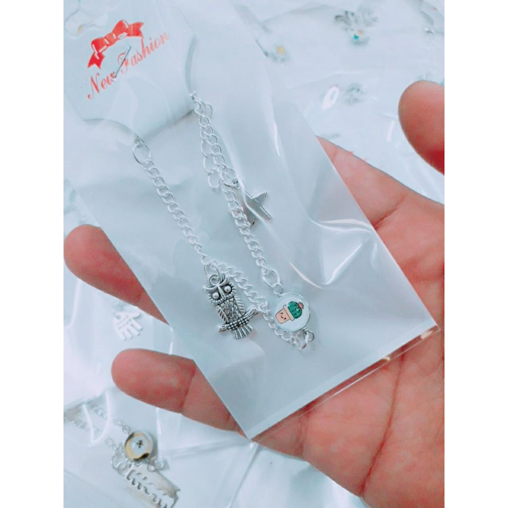 Vòng tay xích mặt hình lộn xộn : sỉ 10 vòng = 85k