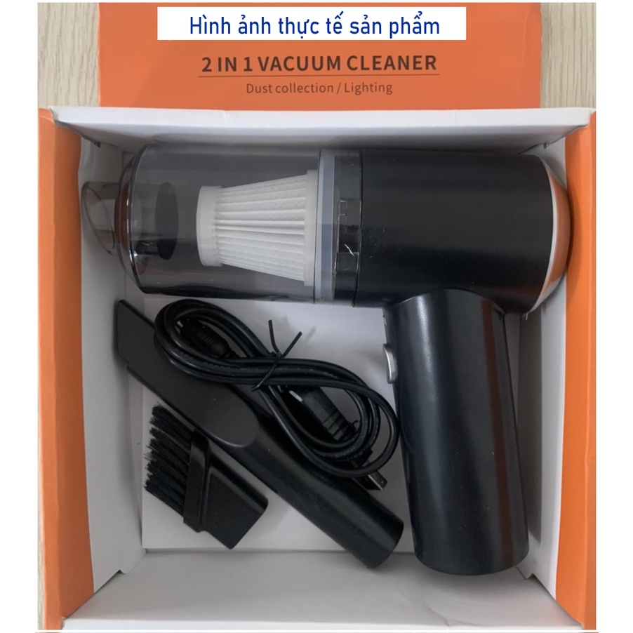 [XẢ KHO] Máy hút bụi cầm tay mini, máy hút bụi không dây đa năng lực hút mạnh, pin 2000mAh sử dụng hút bụi ô tô, nhà cửa