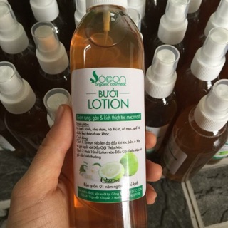 Lotion bưởi dưỡng tóc - ngăn rụng, kích thích tóc mọc