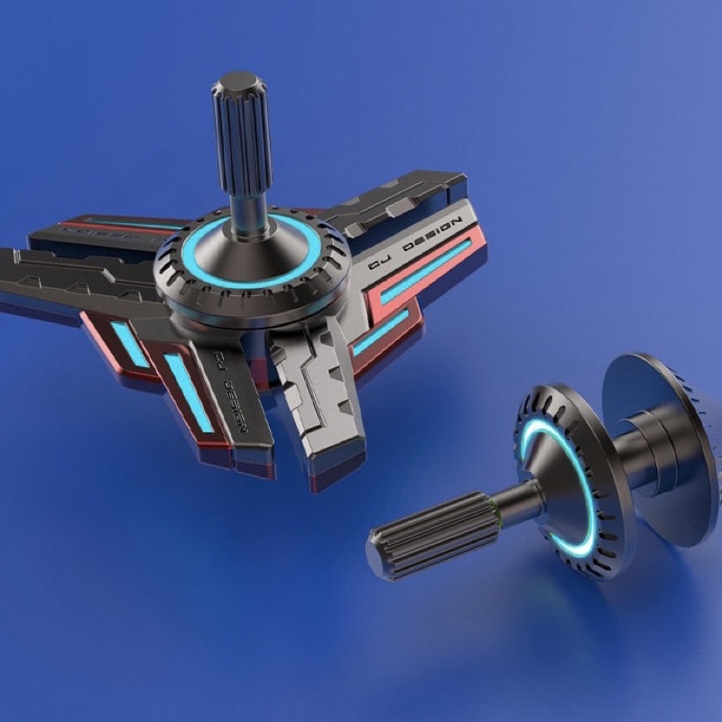 Con quay Spinner Cao cấp kim loại phát sáng  dạ quang phiên bản Cao Cấp Quà tặng Giảm Stress giảm áp lực WJ- YK