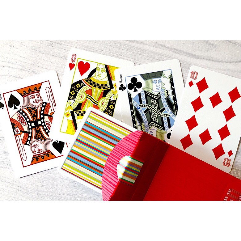 Bộ bài tây STRIPED Playing Cards [Hàng Mỹ]