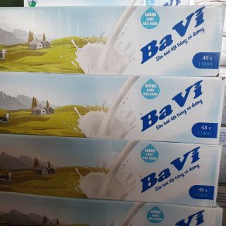 Sữa hút ba vì thùng 48 hộp 110ml