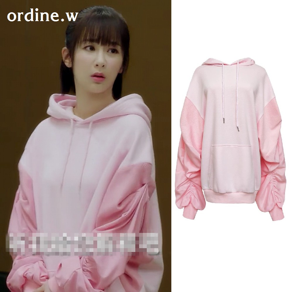 ORDER_áo hoodie tay nhún ulzzang Dương Tử - Đồng Niên Cá mực hầm mật