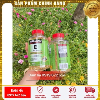 Vitamin e mỹ 500v kirkland 400 ui làm đẹp da