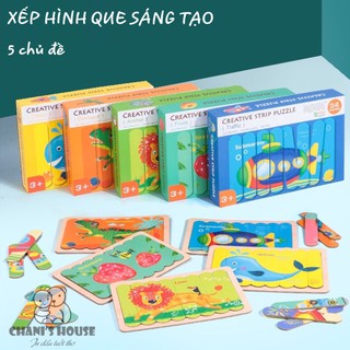 [HOT] Đồ Chơi Ghép Hình Que Theo Bộ Có 5 Chủ Đề Phát Triển Toàn Diện Cho Bé