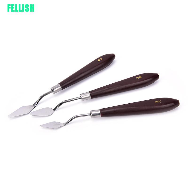 Dụng Cụ Trộn Màu Vẽ Bằng Thép Không Gỉ Tiện Dụng