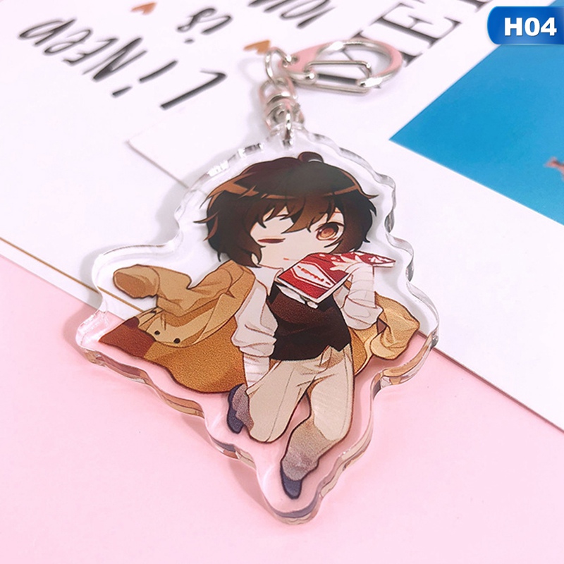 Móc Khóa Anime Bungo Stray Dogs Atsushi Dazai Kakutagawa