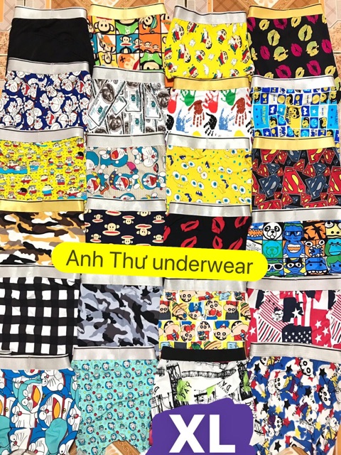 Quần sịp nam in hình ngộ nghĩnh [nhắn shop chọn thêm mẫu] | BigBuy360 - bigbuy360.vn