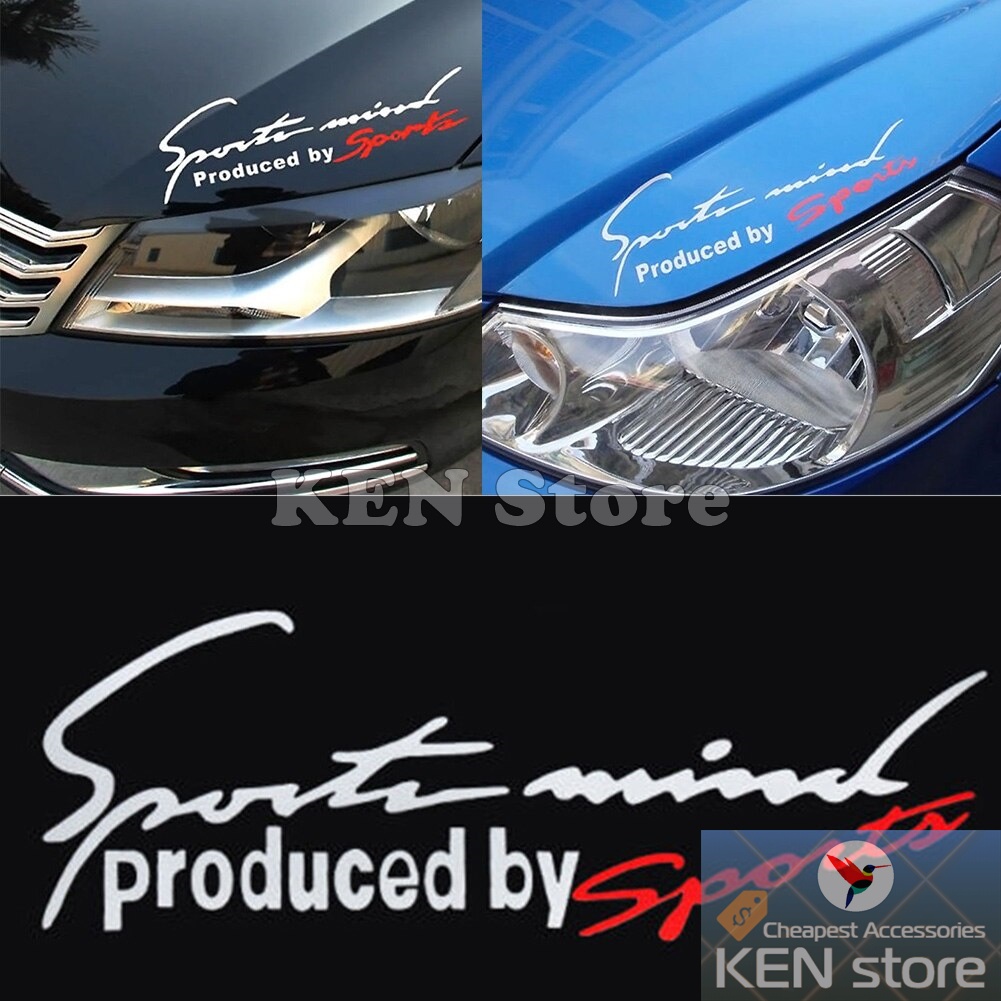 Decal Sport Mind cho xe ô tô