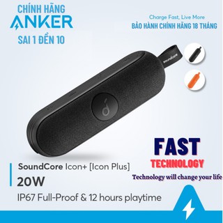 [Công suất 20W] Loa bluetooth anker SoundCore Icon Plus - A3123