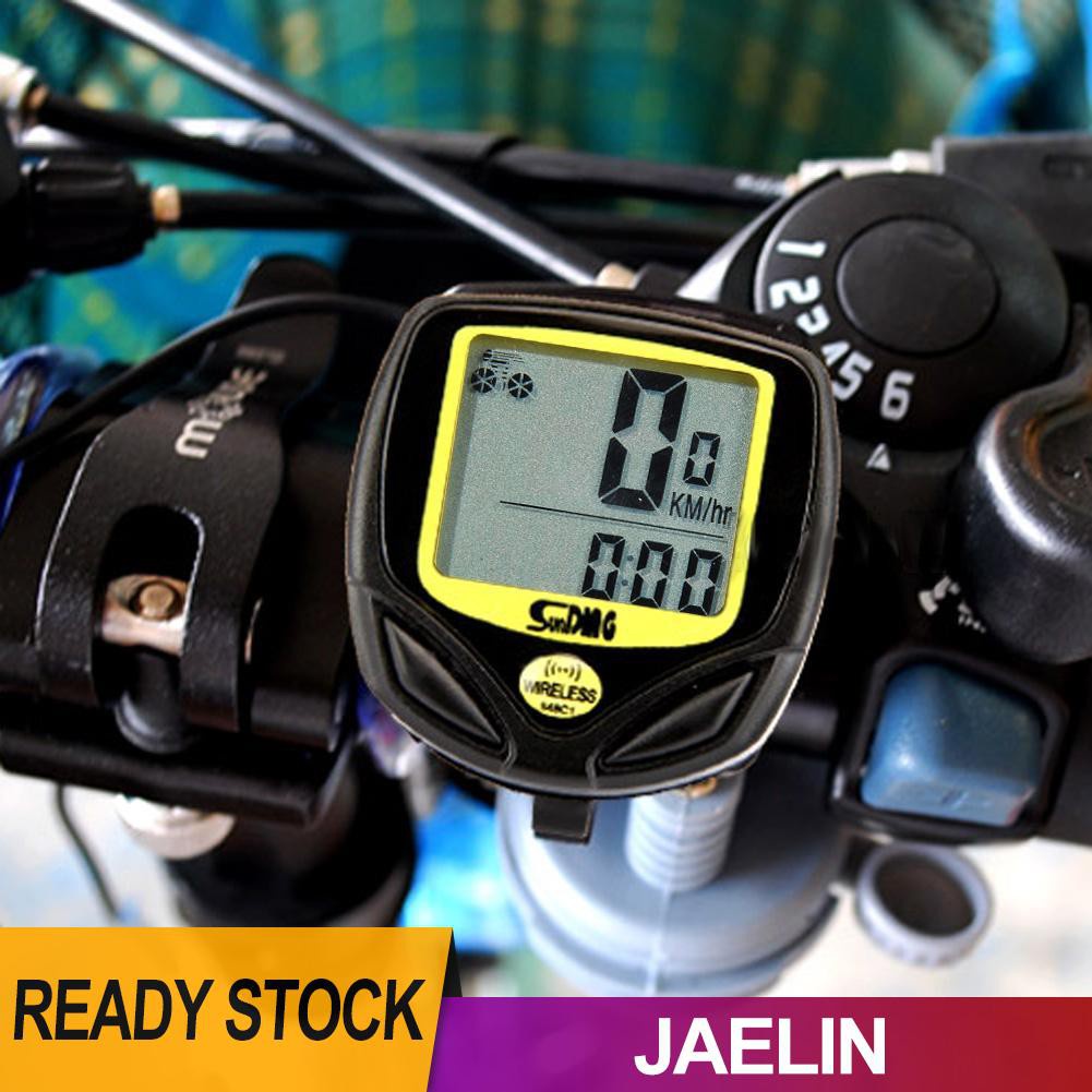 JAE New Wireless Bicycle Cycling Bike Computer Speedometer Odometer Meter