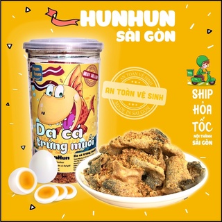 Da cá trứng muối HunHun 200g đồ ăn vặt Sài Gòn Ngon Rẻ thumbnail