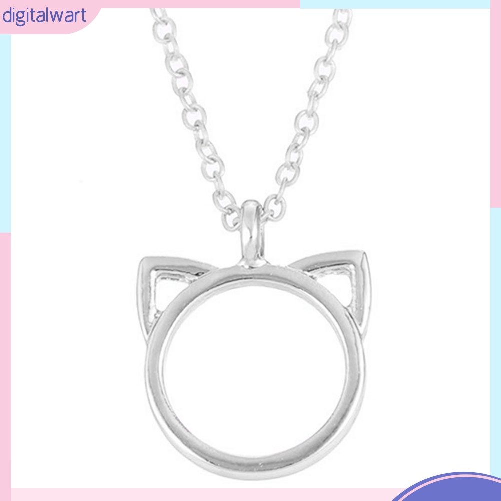 Dây chuyền mặt tai mèo dễ thương đáng yêu dành cho cho nữ