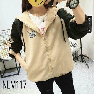 Áo khoác dù hình chuột dễ thương cho nam nữ
