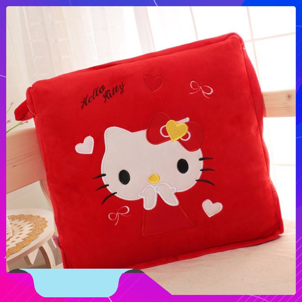 gối mền 2 trong 1 kitty - gối 2 trong 1 hello kitty _CSSG