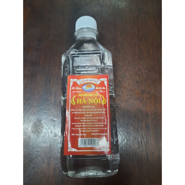 NƯỚC CÓ ĐỘ DÙNG ĐỂ CÚNG ( NẾP HÀ NỘI) 420ML( 5 chai)