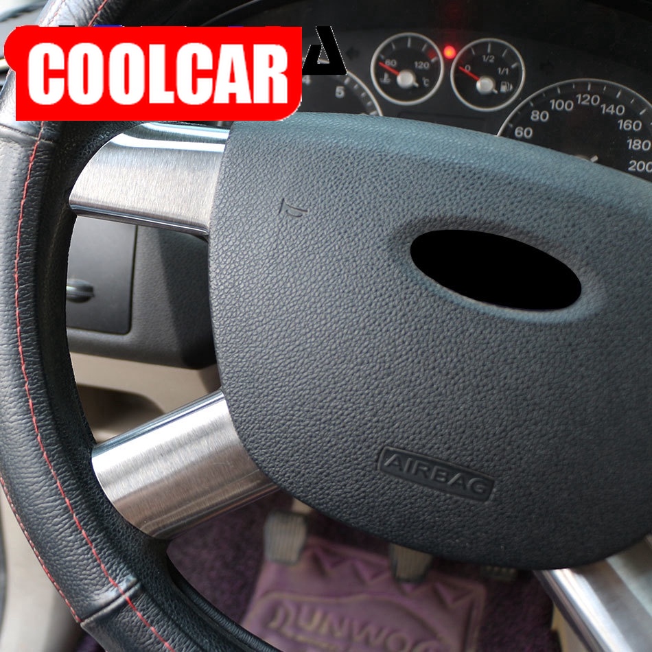 Bộ 4 món bọc trang trí vô lăng cho xe hơi Ford Focus 2 MK2 2005 - 2012