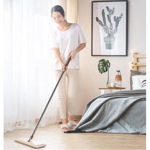 Chổi Lau Nhà Tự Vắt Xoay 360 Spin Mop Cây lau nhà thông minh tự vắt size lớn, thiết kế nhỏ gọn tiện