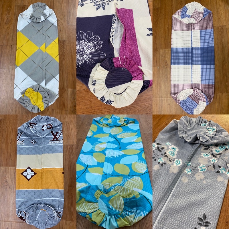 Vỏ gối ôm cotton 100% có dây kéo, bít đầu đẹp, chuẩn LOGO CTY