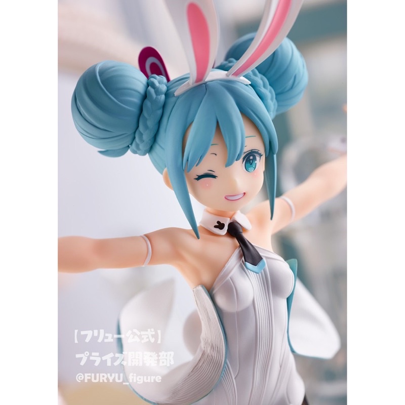 Mô Hình Nhân Vật Hatsune Miku - BiCute Bunnies - Black Ver., FuRyu, chính hãng Nhật Bản