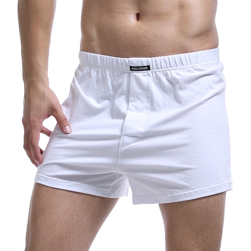 Quần Lót Boxer Thoáng Khí Dáng Rộng Hình Mũi Tên Chất Liệu Cotton Thoáng Khí Cho Nam 037