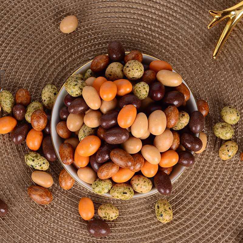 [ Sẵn hàng HN ] 100g đậu phộng da cá / đậu phộng mix nhiều màu/ đậu phộng rong biển siêu đã nghiền