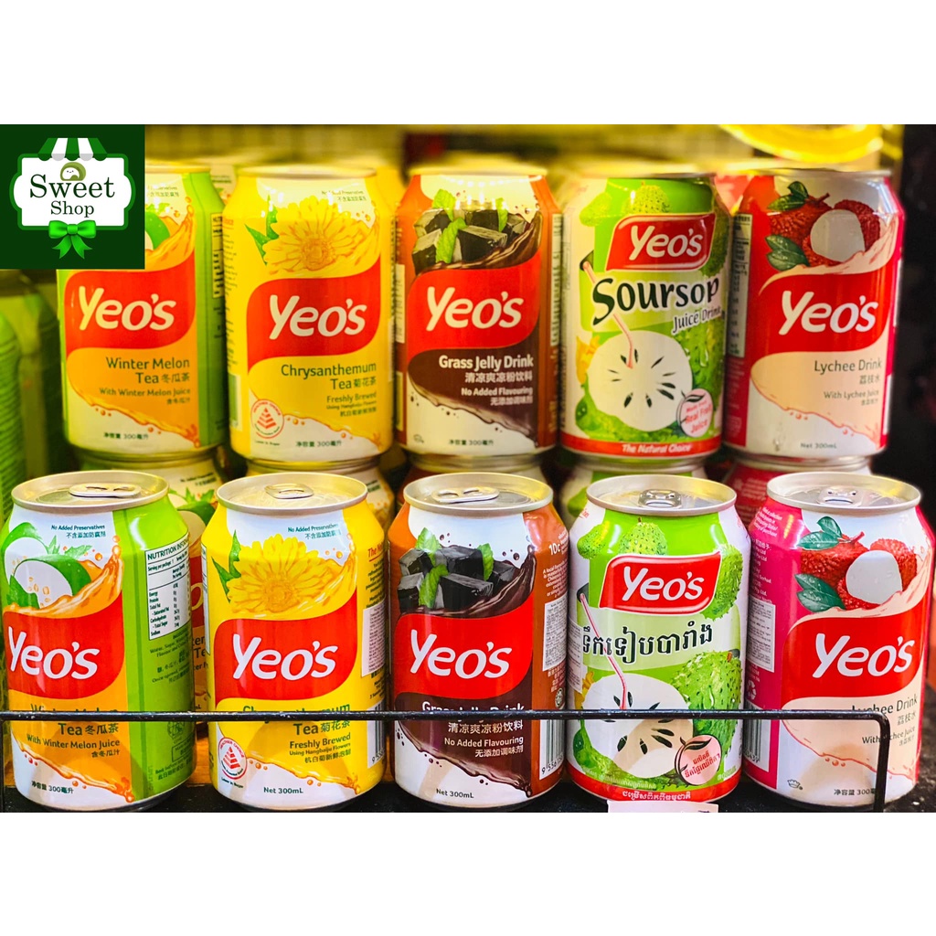 Nước uống giải nhiệt Yeo’s Singapore