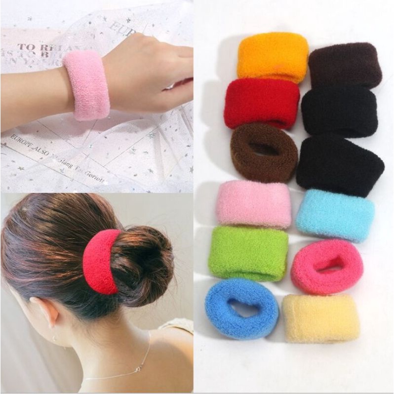 combo 4 cột tóc ngẫu nhiên màu. mẫu xinh