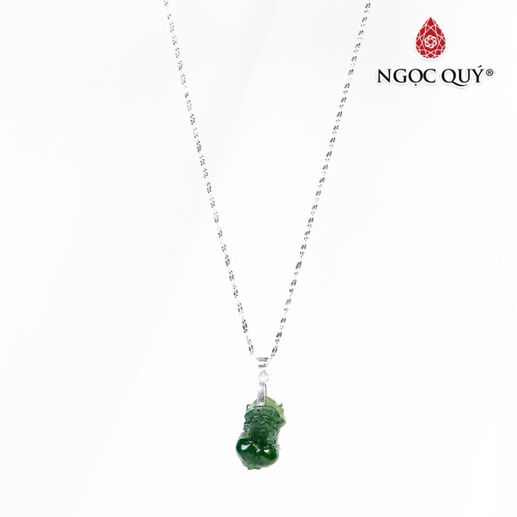 Mặt dây chuyền tỳ hưu ngọc bích nephrite - Ngọc Quý