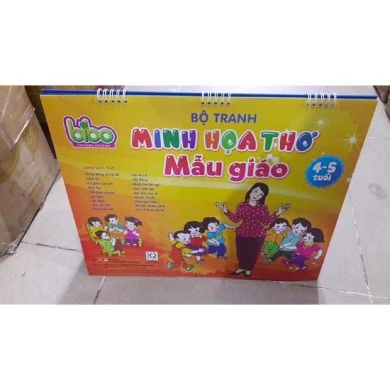 Tranh minh họa thơ truyện cho bé