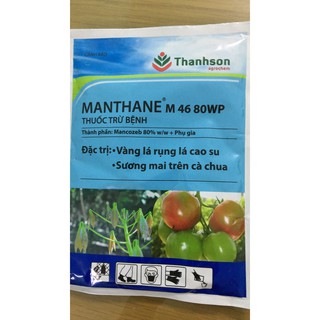 Sản phẩm Mancozeb Xanh MANTHANE M46 80WP Gói 100gr