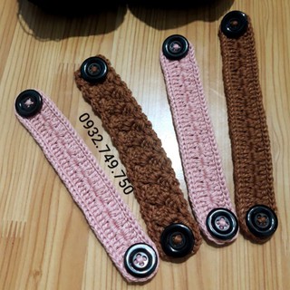 FREE SHIP FREESHIP Tai giả đeo khẩu trang bằng len sợi.