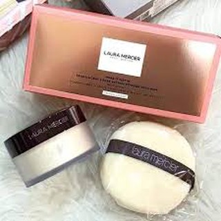 Set Phấn phủ Laura Mercier kèm bông