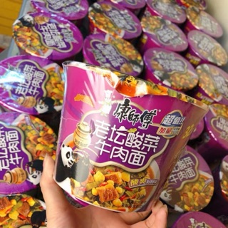 Mì tôm vị dưa bò chua cay 20k/ hộp 85g
