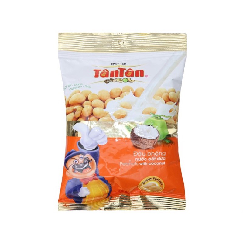 ĐẬU PHỘNG NƯỚC CỐT DỪA TÂN TÂN GÓI 60G
