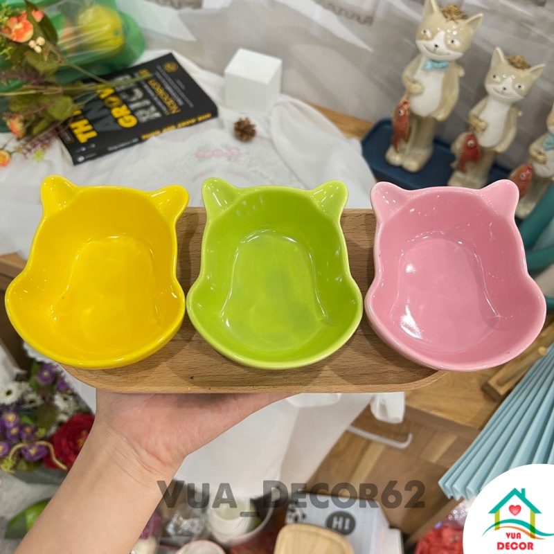 Bát ăn dặm GẤU CUTEChén ăn dặm decor trang trí đáng yêu