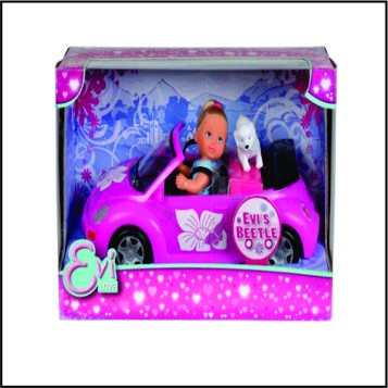 Đồ Chơi Búp Bê Xe Hơi EL Evi's Beetle