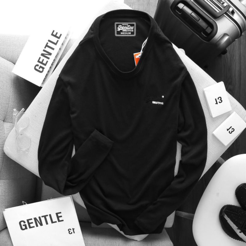 Áo thun nam tay dài cotton mềm