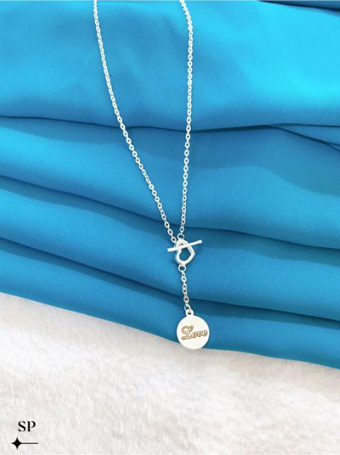 DÂY CHUYỀN BẠC KHẮC TÊN CHO NỮ